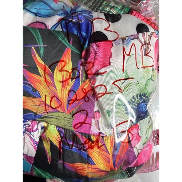 L’ atiste  Floral & Polka Dot Patchwork lined Maxi Skirt XL Feminine Cottage - Picture 10 of 11